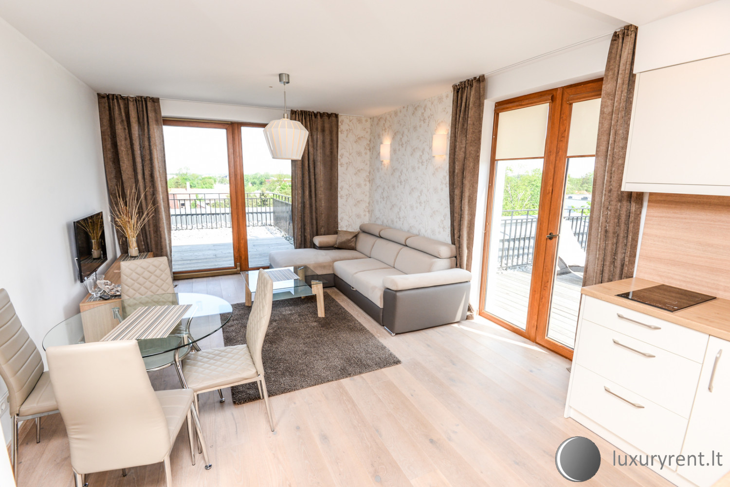 Sea View Penthouse Terrace Palanga Rytai